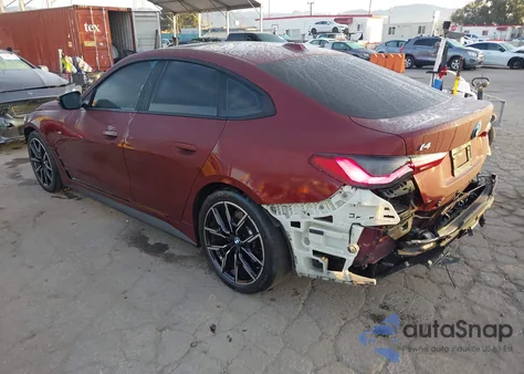 2022 BMW I4 Edrive40 from USA, damaged, VIN WBY73AW05NFN05084